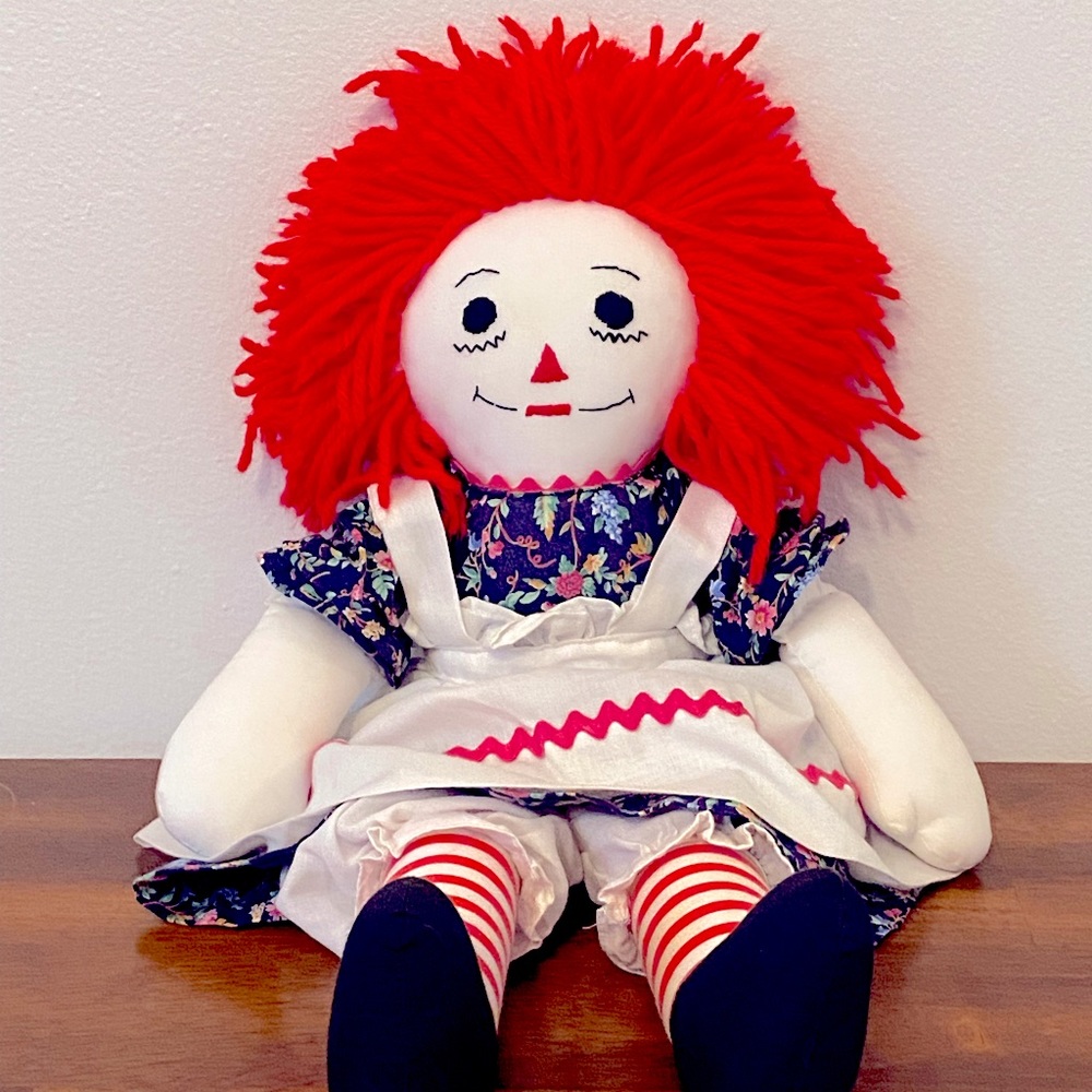 Vintage Raggedy Ann 20” Collector Doll